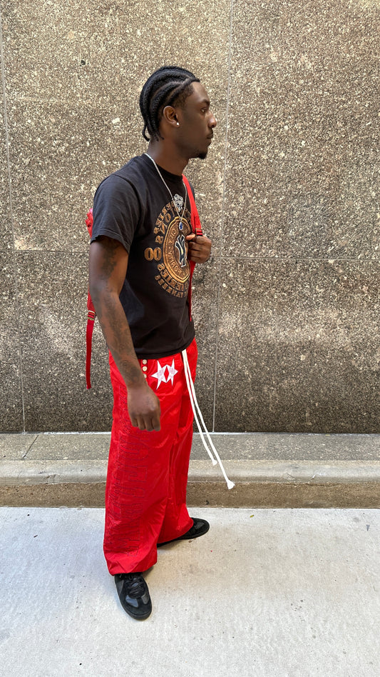 Unhinged Popstar Pants - Red