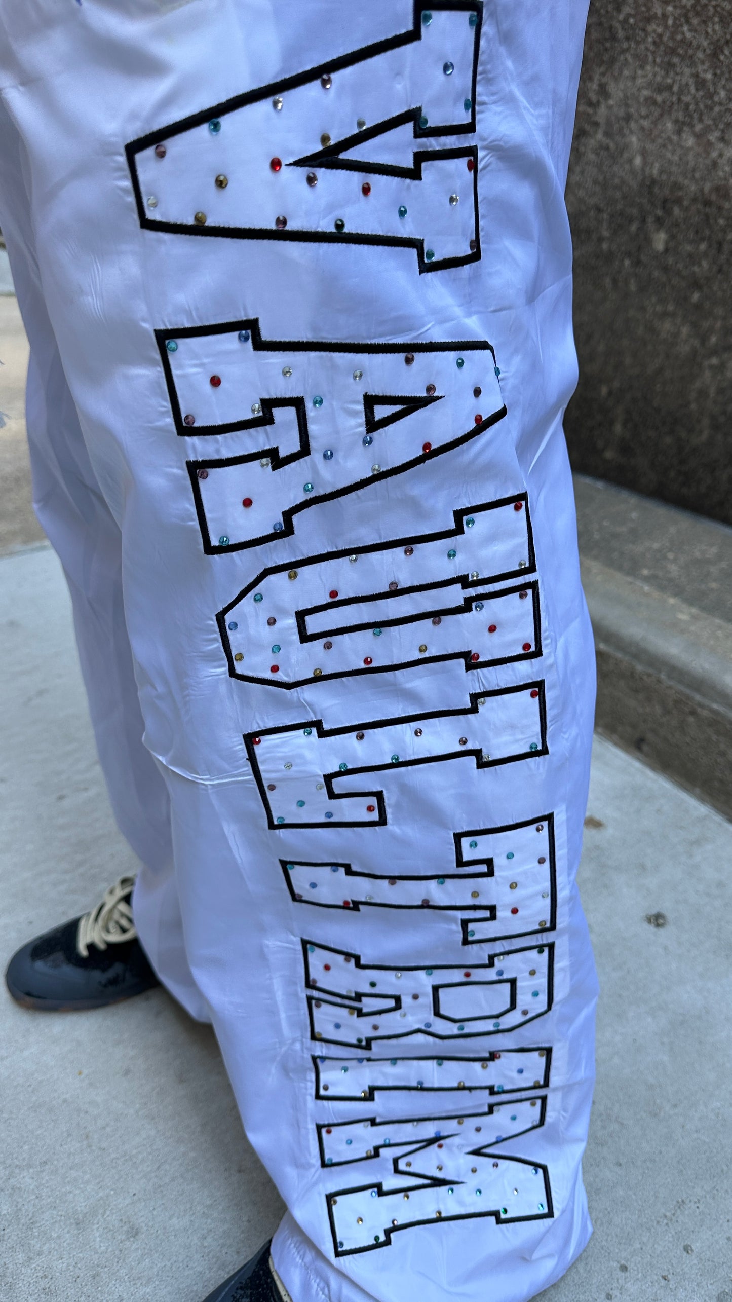 Unhinged Popstar Pants - White