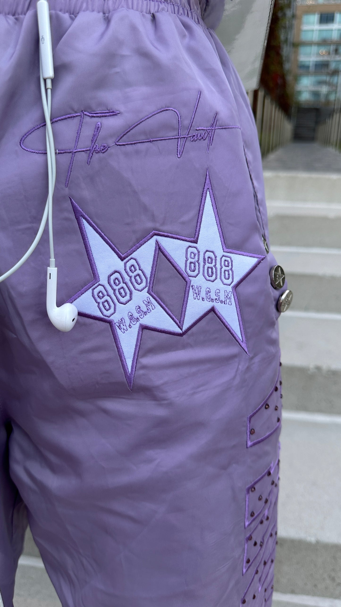 Unhinged Popstar Pants - Lavender