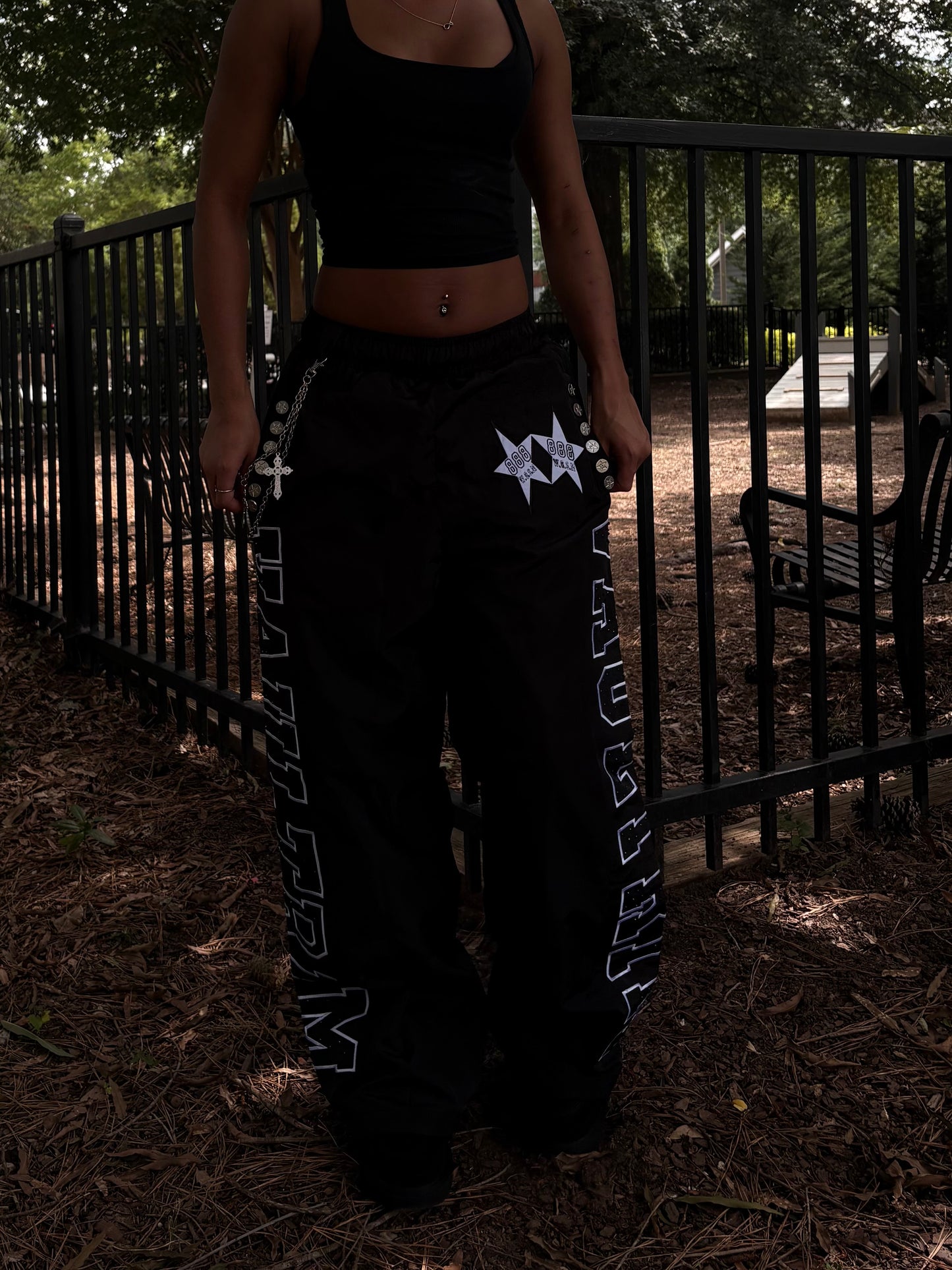 Unhinged Popstar Pants - Black