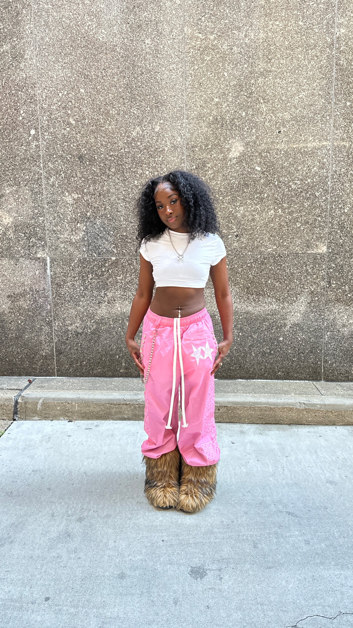 Unhinged Popstar Pants - Pink