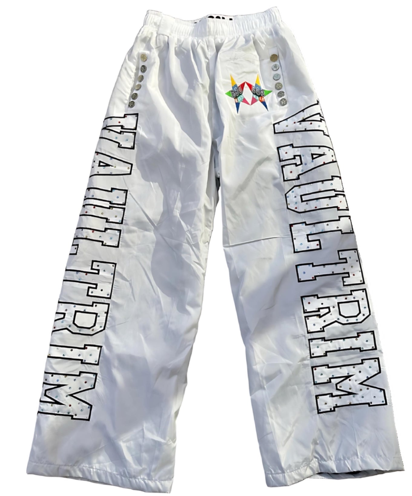 Unhinged Popstar Pants - White