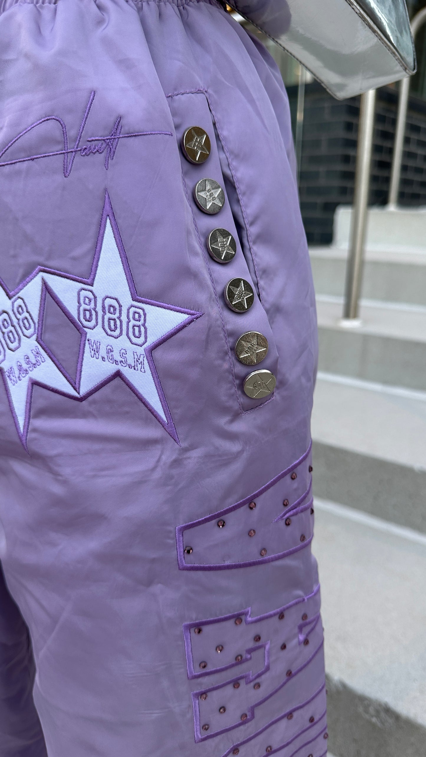 Unhinged Popstar Pants - Lavender