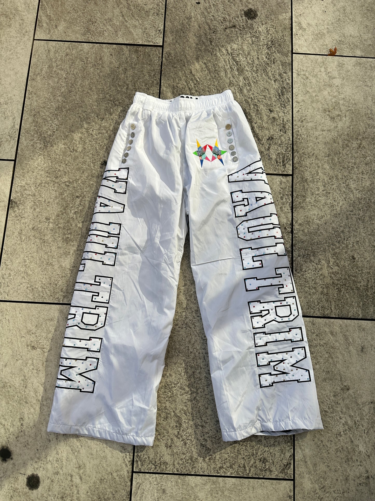 Unhinged Popstar Pants - White