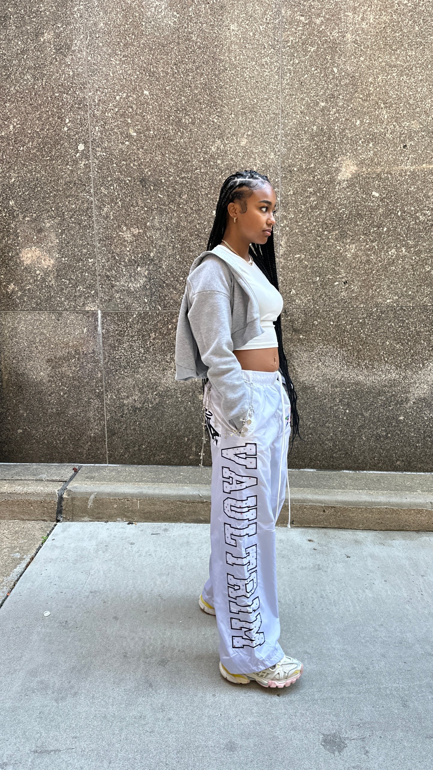 Unhinged Popstar Pants - White