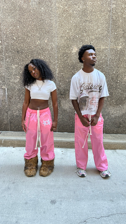 Unhinged Popstar Pants - Pink