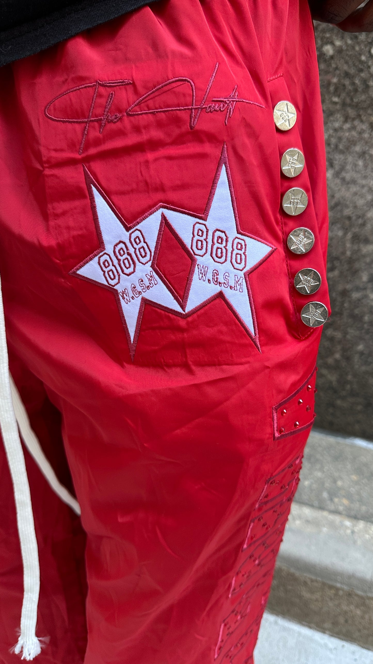 Unhinged Popstar Pants - Red