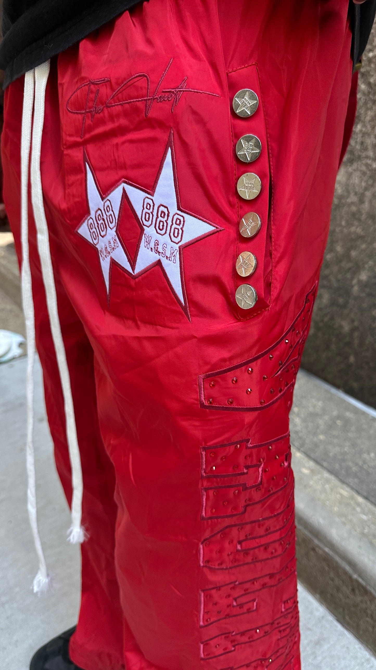 Unhinged Popstar Pants - Red